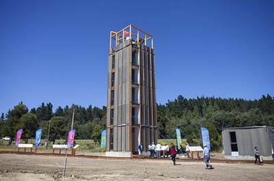 La experiencia de la Torre Peñuelas servirá para futuros emprendimientos de viviendas sociales en madera.
